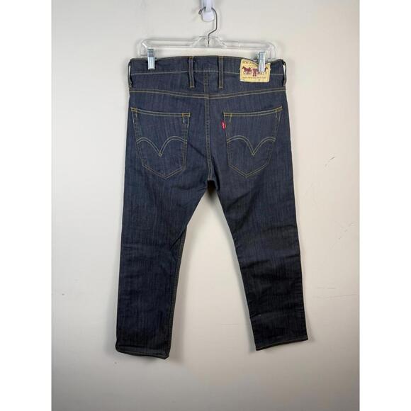 (VERY RARE!!) Levi's 504 Straight Red Label Selvedge Zipper Pocket Jeans 31x28 - Picture 5 of 9